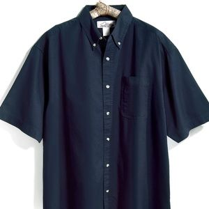 NWT Tri Mountain 768 Recruit ss shirt NAVY